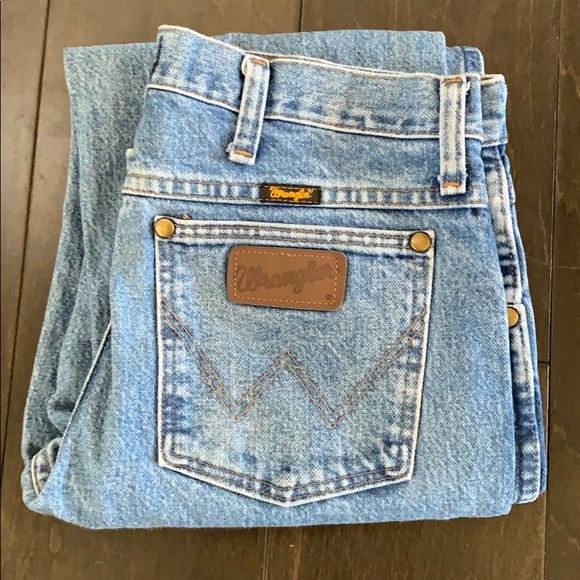 Wrangler Denim - Vintage slim fit wranglers wrangler jeans